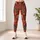 Vintage Western Cowgirl Scenes for Rodeo Weekends and Country Music Festivals Leggings - 4