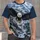 Bald Eagle Over Snowy Mountains for Hiking, Camping and Outdoor Adventure Gifts All-over Print Unisex T-shirt - 4