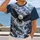 Bald Eagle Over Snowy Mountains for Hiking, Camping and Outdoor Adventure Gifts All-over Print Unisex T-shirt - 2
