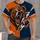 Roaring Bear Football Crest for Game Day and Outdoor Sports Fans This Season All-over Print Unisex T-shirt - 4