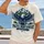 Mountain Eagle Football Crest for Pacific Northwest Game Day and Outdoor Adventure All-over Print Unisex T-shirt - 2