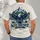 Mountain Eagle Football Crest for Pacific Northwest Game Day and Outdoor Adventure All-over Print Unisex T-shirt - 6