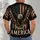 Bald Eagle And American Flag For Independence Day And Summer Celebrations All-over Print Unisex T-shirt - 6