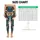 Expressive Cat Faces for Playful Everyday Style and Whimsical Weekend Outings for Cat Lovers Leggings - 3