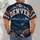 Denver Mountain Football Nightscape for Game Day and Colorado Outdoor Adventure Fans All-over Print Unisex T-shirt - 6