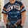Denver Mountain Football Nightscape for Game Day and Colorado Outdoor Adventure Fans All-over Print Unisex T-shirt - 5