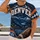 Denver Mountain Football Nightscape for Game Day and Colorado Outdoor Adventure Fans All-over Print Unisex T-shirt - 2