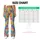 Rainbow Peace Signs, Smiling Daisies And Hearts For Carefree Festival Weekend Style Leggings - 7