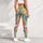 Rainbow Peace Signs, Smiling Daisies And Hearts For Carefree Festival Weekend Style Leggings - 5