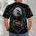 Eagle Gripping Football Crest for Game Day Fans and American Football Lovers All-over Print Unisex T-shirt - 6