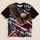 Bald Eagle, Liberty Statue and American Flag for Patriotic Independence Day Celebrations All-over Print Unisex T-shirt - 1