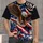 Bald Eagle, Liberty Statue and American Flag for Patriotic Independence Day Celebrations All-over Print Unisex T-shirt - 4