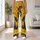 Wide-Eyed Black Dog Motifs for Cheerful Weekend Outings and Dog-Loving Women Leggings - 10
