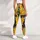 Wide-Eyed Black Dog Motifs for Cheerful Weekend Outings and Dog-Loving Women Leggings - 6