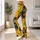Wide-Eyed Black Dog Motifs for Cheerful Weekend Outings and Dog-Loving Women Leggings - 11