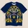 Fierce Badger Football Crest for Game Day, Tailgates and Outdoor Sports Fans All-over Print Unisex T-shirt - 1