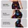 Colorful Dog Paw Prints for Pet Lovers, Weekend Adventures, and Everyday Casual Style Leggings - 2