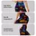 Colorful Dog Paw Prints for Pet Lovers, Weekend Adventures, and Everyday Casual Style Leggings - 8