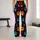Colorful Dog Paw Prints for Pet Lovers, Weekend Adventures, and Everyday Casual Style Leggings - 10