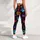 Colorful Dog Paw Prints for Pet Lovers, Weekend Adventures, and Everyday Casual Style Leggings - 4