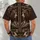 Twin Nordic Bears, Runes and Alpine Forests for Winter Outdoor Adventures All-over Print Unisex T-shirt - 6