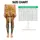 Whimsical Dog Faces in Golden Ochre for Cheerful Everyday Style for Women and Dog Lovers Leggings - 3