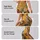 Whimsical Dog Faces in Golden Ochre for Cheerful Everyday Style for Women and Dog Lovers Leggings - 2