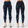 Whirling Red Blue and Ivory Leaves for Yoga, Dance and Everyday Movement for Women Leggings - 3