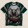 Fierce Eagle Gripping Football for Game Day Tailgates and Weekend Fan Style Lovers All-over Print Unisex T-shirt - 1