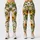 Cheerful Green Frog, Sunflowers & Butterflies for Sunny Garden Days and Nature Lovers Leggings - 3