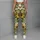 Cheerful Green Frog, Sunflowers & Butterflies for Sunny Garden Days and Nature Lovers Leggings - 6