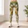 Cheerful Green Frog, Sunflowers & Butterflies for Sunny Garden Days and Nature Lovers Leggings - 4