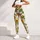 Cheerful Green Frog, Sunflowers & Butterflies for Sunny Garden Days and Nature Lovers Leggings - 5