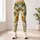 Cheerful Green Frog, Sunflowers & Butterflies for Sunny Garden Days and Nature Lovers Leggings - 6