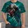 Teal Eagle Clutching Football for Game Day Energy and Stadium Saturday Tailgates All-over Print Unisex T-shirt - 4