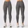 Black And Ivory Herringbone Chevron Motif For Polished Everyday City Outfits For Women Leggings - 3