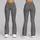 Black And Ivory Herringbone Chevron Motif For Polished Everyday City Outfits For Women Leggings - 9