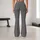 Black And Ivory Herringbone Chevron Motif For Polished Everyday City Outfits For Women Leggings - 10