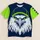 Fierce White Eagle Mascot for Game Day and Football Season Fans All-over Print Unisex T-shirt - 1