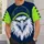 Fierce White Eagle Mascot for Game Day and Football Season Fans All-over Print Unisex T-shirt - 5