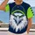 Fierce White Eagle Mascot for Game Day and Football Season Fans All-over Print Unisex T-shirt - 2