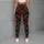 Red Green Tartan Plaid for Cozy Christmas Celebrations and Festive Winter Lounging Leggings - 6
