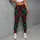 Red Green Tartan Plaid for Cozy Christmas Celebrations and Festive Winter Lounging Leggings - 4