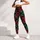 Red Green Tartan Plaid for Cozy Christmas Celebrations and Festive Winter Lounging Leggings - 6