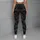 Charcoal Woodland Camouflage For Everyday Casual Outfits And Outdoor Adventures Leggings - 5