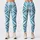 Teal Black Geometric Motif For Everyday Casual Style And Weekend Athleisure For Women Leggings - 3