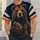 Vintage Bear Football Art for Game Day, Tailgating and Classic Sports Fans All-over Print Unisex T-shirt - 5