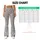 Ivory and Slate Cheetah Spots for Chic Weekend Outings and Everyday Active Style Leggings - 7
