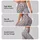 Ivory and Slate Cheetah Spots for Chic Weekend Outings and Everyday Active Style Leggings - 8