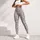 Ivory and Slate Cheetah Spots for Chic Weekend Outings and Everyday Active Style Leggings - 6